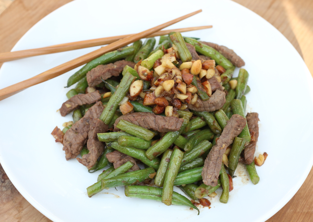 Sweet and Spicy Beef & Green Beans